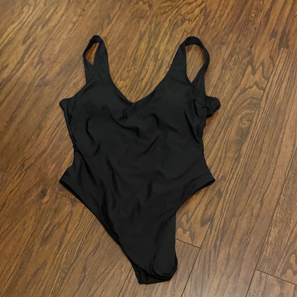 No Boundaries Black One Piece Swimsuit